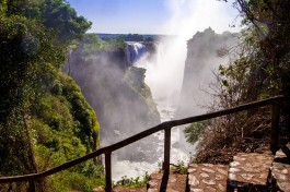 Victoria Falls  by Meraj Chhaya