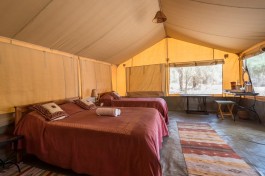 Porini amboseli tent interior 