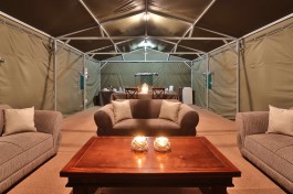 Tented lounge 