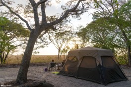 Liuwa camping 