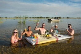 Drinks in Zambezi River 