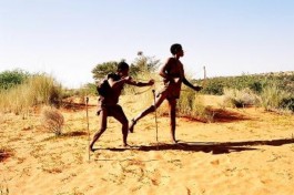 Practising San traditions 