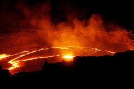 Erta ale shield volcano  by anmede