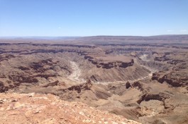 The Fish River Canyon 