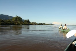 Canoeing on the Lower Zambezi  by Tom Skrinar